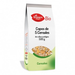 EL GRANERO INTEGRAL Copos 5 cereales Bio bolsa 500 grs